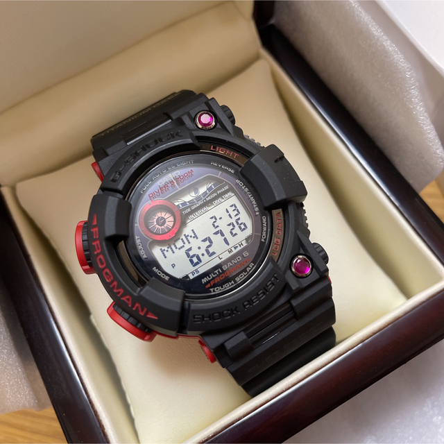 【SALE】 G-SHOCK - CASIOバゼールフロッグマンGWF-B1000BS-1JR200本限定新品 腕時計(デジタル)