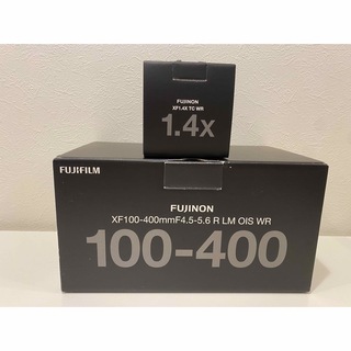 フジフイルム(富士フイルム)の【美品】富士フィルムXF100-400望遠レンズ【1.4テレコンセット】(レンズ(ズーム))