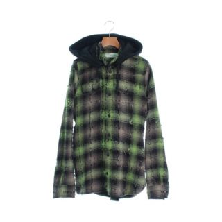 免税品 Off-White 14aw ナンバリングチェックシャツ www