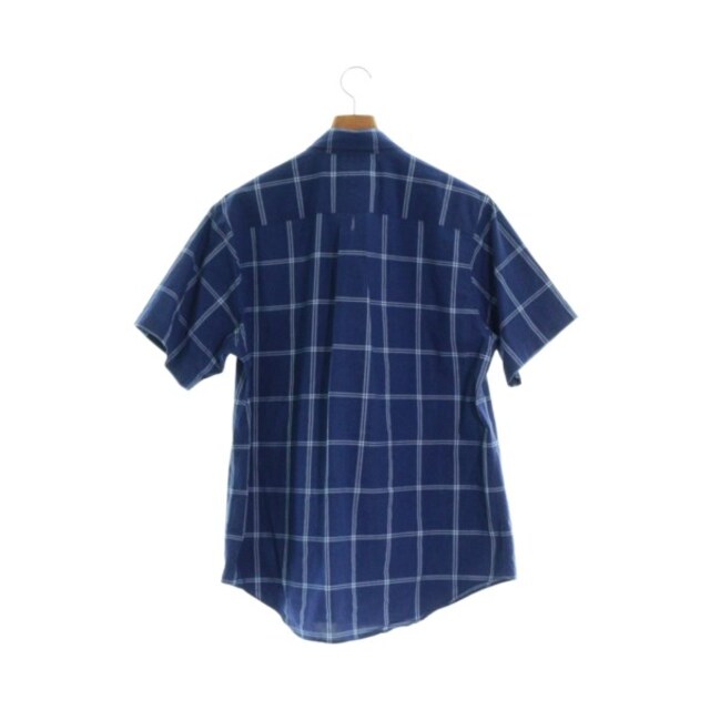 BALENCIAGA カジュアルシャツ 37(XS位) 青(チェック)
