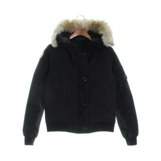 カナダグース(CANADA GOOSE)のCANADA GOOSE カナダグース ダウンジャケット/ダウンベスト M 黒 【古着】【中古】(ダウンジャケット)