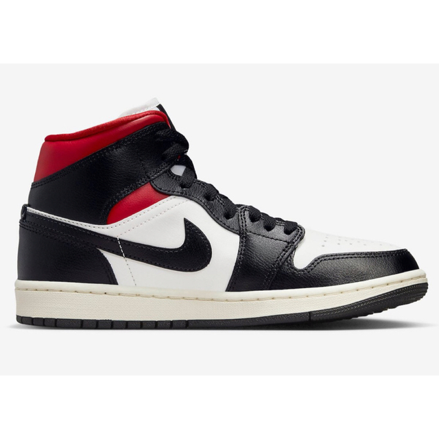 Nike WMNS Air Jordan 1 Mid Black/Gym Red