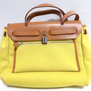 HERMES エルメス エールバッグジップPM ポーチ付き 2way ハンド