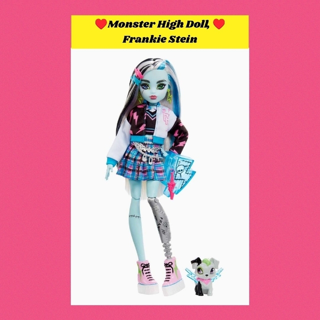 モンスターハイドール　フランキースタイン　ロックスター　monster high