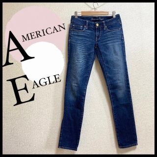 アメリカンイーグル(American Eagle)の★極美品★ アメリカンイーグル デニム ジーンズ パンツ XS(デニム/ジーンズ)