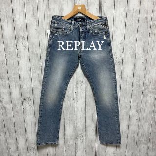 リプレイ(Replay)の未使用タグ付き！REPLAY ダメージ加工デニム！(デニム/ジーンズ)