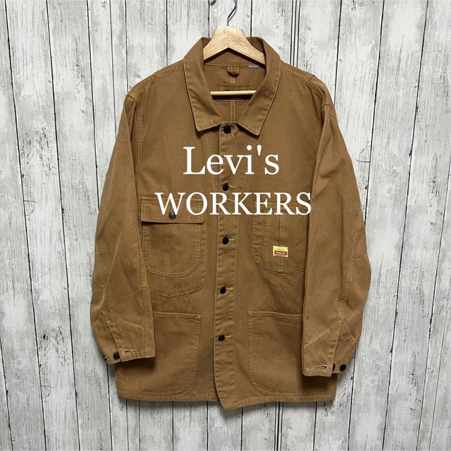 Levi's WORKERS ダック地カバーオール！香港製！ 通販 60.0%OFF www