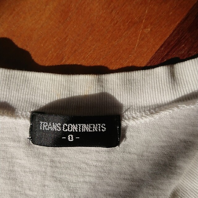 TRANS CONTINENTS(トランスコンチネンツ)の【値下げ】トランスコンチネンツ 90s Vintage  T-shirt メンズのトップス(Tシャツ/カットソー(半袖/袖なし))の商品写真