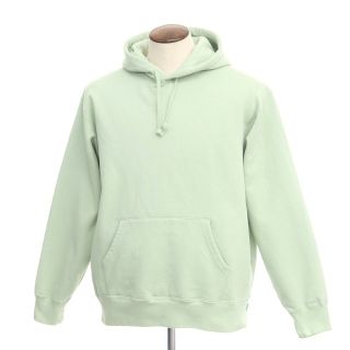 シュプリーム(Supreme)の【中古】シュプリーム Supreme 2022年秋冬 Satin Applique Hooded Sweatshirt コットン プルオーバー パーカー【サイズL】【メンズ】(パーカー)