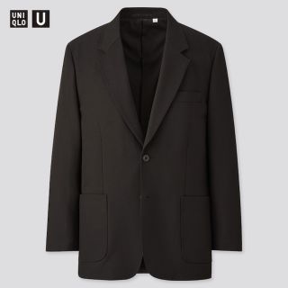 ユニクロ(UNIQLO)のサイズＬ/ UNIQLO U 20ss ツイル素材 セットアップ ジャケット(セットアップ)