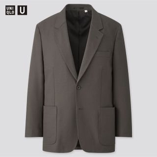 ユニクロ(UNIQLO)の新品未使用 (Ｌ) UNIQLO U ツイル素材 セットアップ ジャケット(セットアップ)