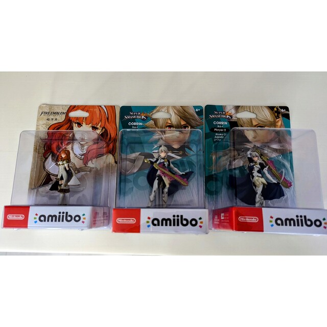 【新品未使用】任天堂 amiibo ファイアーエムブレム　カムイ　セリカ