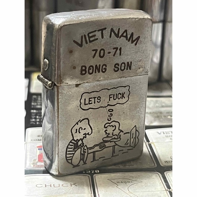 注目のブランド ZIPPO ベトナム ドナルドダック彫刻 タバコグッズ