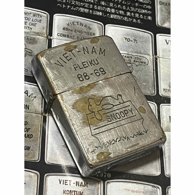 ZIPPO - 【ベトナムZIPPO】本物 1968年製ベトナムジッポー「スヌーピー