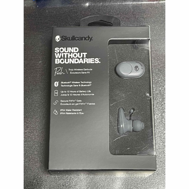 Skullcandy(スカルキャンディ)のSkullcandy Push スマホ/家電/カメラのオーディオ機器(ヘッドフォン/イヤフォン)の商品写真