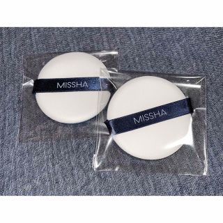 ミシャ(MISSHA)のMISSHA クッションファンデーション用パフ 2個セット(パフ・スポンジ)