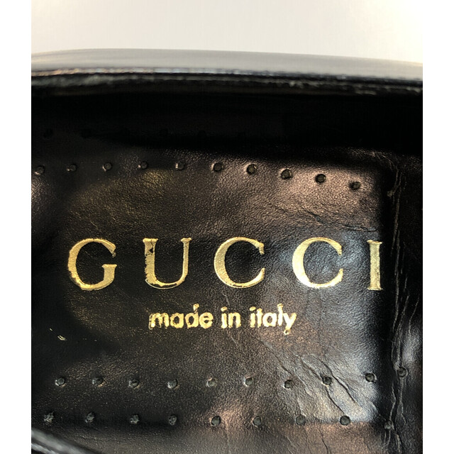 Gucci(グッチ)のグッチ GUCCI ヴァンプローファー   91826 メンズ 41E メンズの靴/シューズ(ドレス/ビジネス)の商品写真