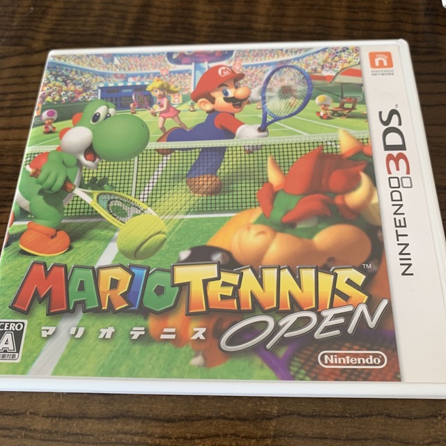 ニンテンドー3DS(ニンテンドー3DS)のマリオテニス オープン 3DS エンタメ/ホビーのゲームソフト/ゲーム機本体(携帯用ゲームソフト)の商品写真
