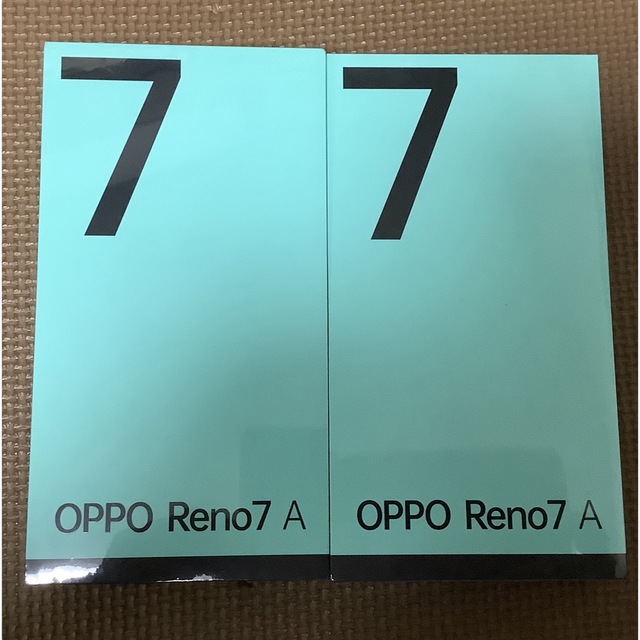 oppo Reno7 A ドリームブルー　2台セット　ワイモバイル　simフリー