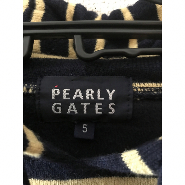 PEARLY GATES(パーリーゲイツ)のパーリーゲイツ　ニットパーカー スポーツ/アウトドアのゴルフ(ウエア)の商品写真