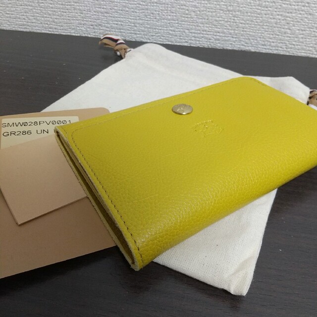 新品 イルビゾンテ 本革 レザー ウォレット 財布 折り財布 カリー