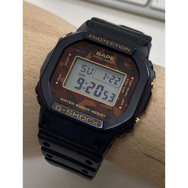 G-SHOCK/限定/DW-5600/時計/エイプ/別注/BAPE/箱付/コラボ | labiela.com
