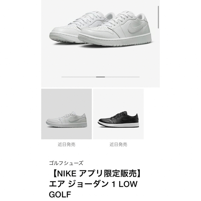 Nike Air Jordan 1 Low Golf CrocodileSkin