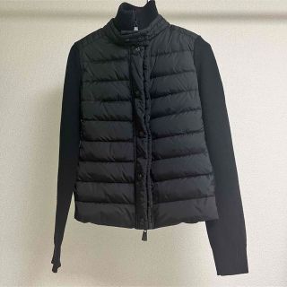 モンクレール(MONCLER)のモンクレール MONCLER GRENOBLE ニットカーディガン Mサイズ(ダウンジャケット)