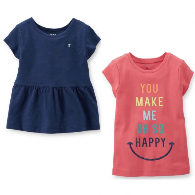 carter's(カーターズ)のcarter’s カーターズ  Tシャツ 2点 セット キッズ/ベビー/マタニティのベビー服(~85cm)(Ｔシャツ)の商品写真