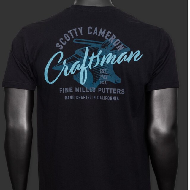 Scotty Cameron(スコッティキャメロン)のスコッティキャメロン Tシャツ クラフトマン T-Shirt US M Jp L スポーツ/アウトドアのゴルフ(ウエア)の商品写真