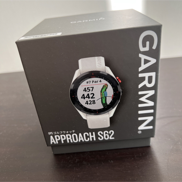 ［新品］ガーミン　GARMIN  ・APPROACH  S62ホワイトGPSナビ付属品