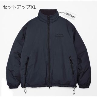 ワンエルディーケーセレクト(1LDK SELECT)のennoy NYLON PADDED JACKET PANTS BLACK XL(ナイロンジャケット)