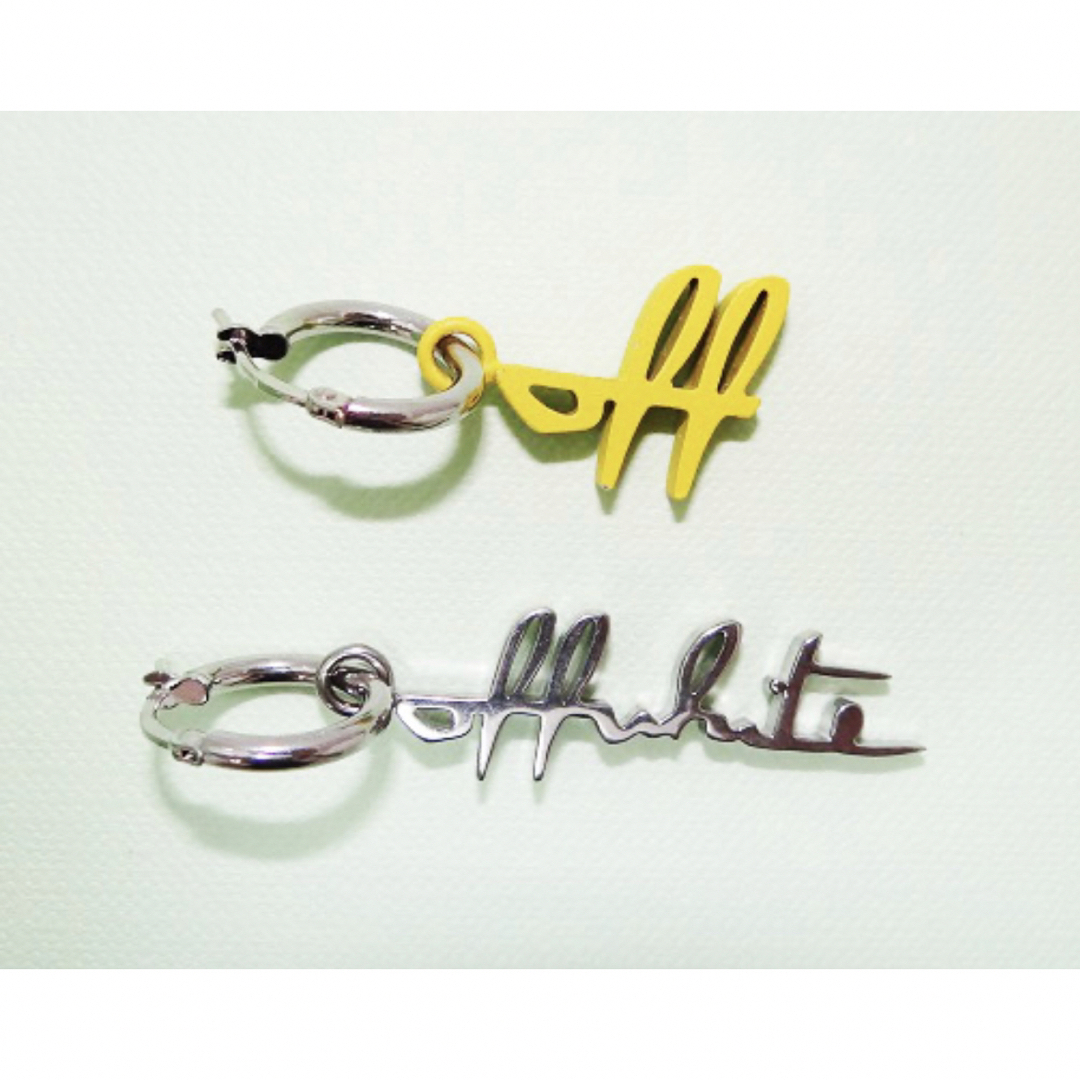 OFF-WHITE(オフホワイト)の【特価商品】Off-White ピアスOWOD069RS21MET0017218 レディースのアクセサリー(ピアス)の商品写真