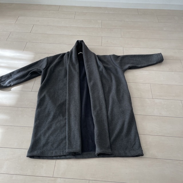 niko and...(ニコアンド)のグレー　厚手コート レディースのジャケット/アウター(ロングコート)の商品写真