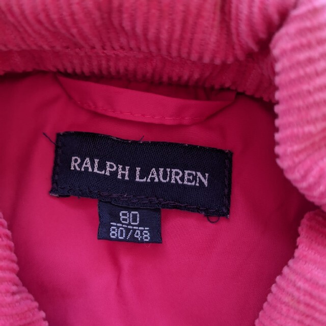 Ralph Lauren(ラルフローレン)のラルフローレン　キルティングジャケット　80 キッズ/ベビー/マタニティのベビー服(~85cm)(ジャケット/コート)の商品写真