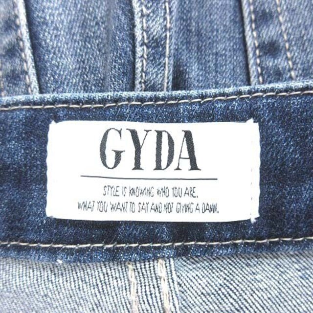 GYDA(ジェイダ)のジェイダ パンツ オーバーオール サロペット デニム スキニー S 青 ■MO レディースのパンツ(サロペット/オーバーオール)の商品写真