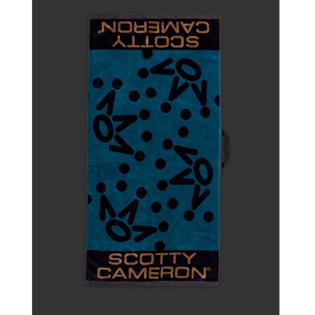 Scotty Cameron(スコッティキャメロン)の送料無料 スコッティキャメロン タオル 7ポイント クラウン ブルー スポーツ/アウトドアのゴルフ(その他)の商品写真