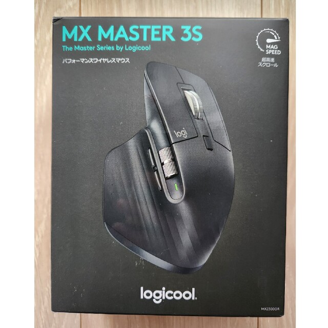 新品 Logicool MX MASTER 3S ワイヤレスマウス - PC周辺機器