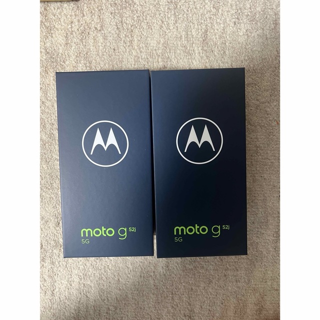 競売 Motorola - 新品未開封 5G g52j moto MOTOROLA スマートフォン ...