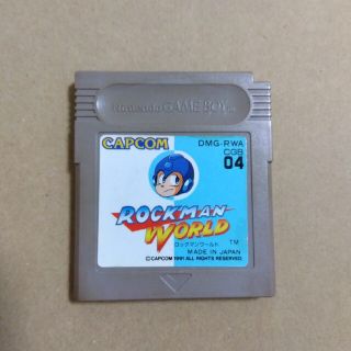 ゲームボーイ(ゲームボーイ)のゲームボーイ　ロックマンワールド(携帯用ゲームソフト)