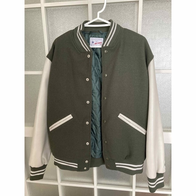 Sonny 尊く Label BUTWIN 別注スタジャン 黒 Lサイズ Sonny 尊く Label BUTWIN 別注スタジャン 黒 Lサイズ
