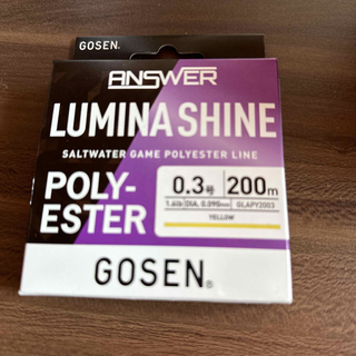 GOSEN - GOSEN POLY-ESTER 0.3 200m