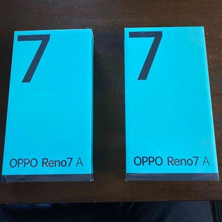 OPPO Reno7 A ドリームブルー　スターリーブラック　2台セット