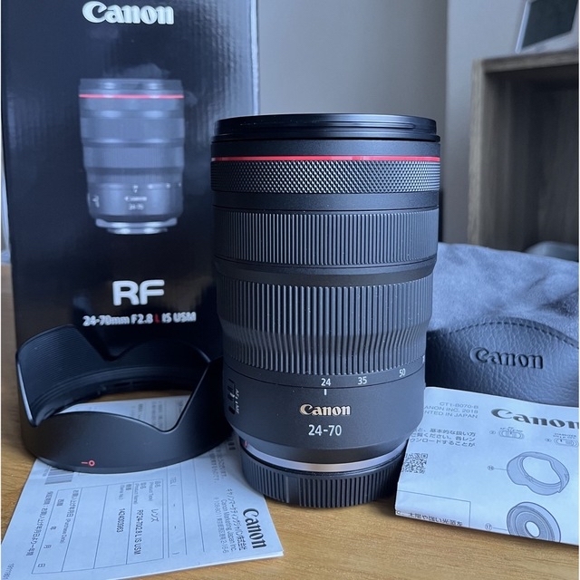 美品 Canon RF24-70F2.8 L IS USM 標準ズームレンズ