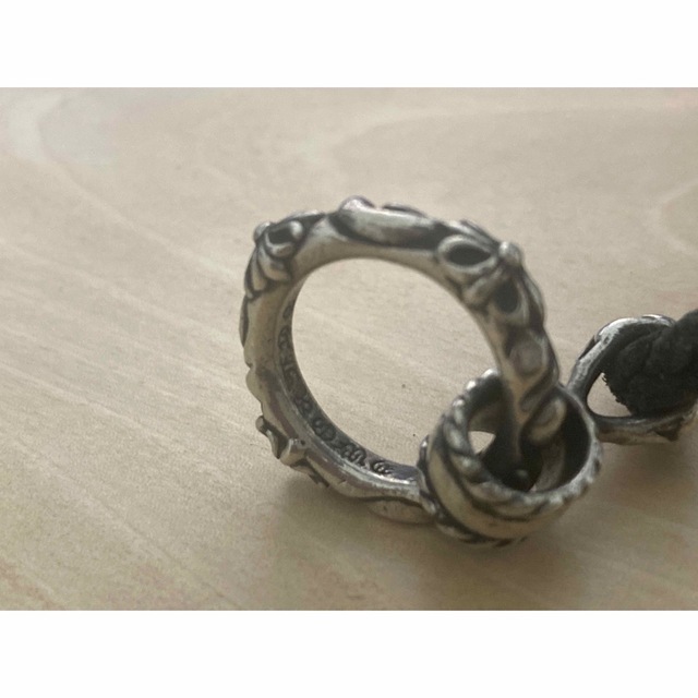 Chrome Hearts(クロムハーツ)のCHROME HEARTSクロムハーツSBTバンドリングペンダントネックレス メンズのアクセサリー(ネックレス)の商品写真