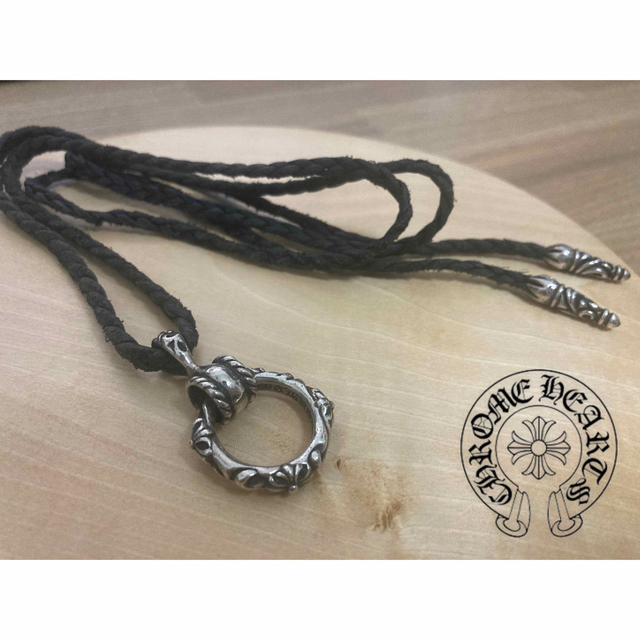 Chrome Hearts(クロムハーツ)のCHROME HEARTSクロムハーツSBTバンドリングペンダントネックレス メンズのアクセサリー(ネックレス)の商品写真