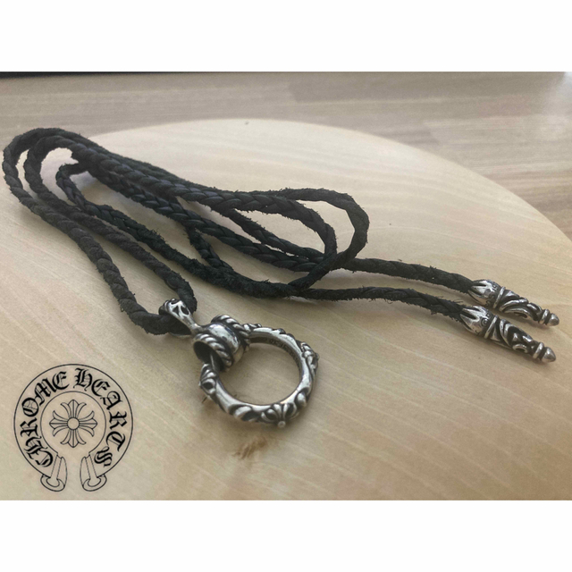 Chrome Hearts(クロムハーツ)のCHROME HEARTSクロムハーツSBTバンドリングペンダントネックレス メンズのアクセサリー(ネックレス)の商品写真