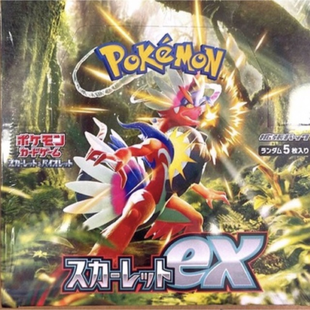 トレーディングカード【シュリンク付き】スカーレットex 1BOX / ポケモンカード