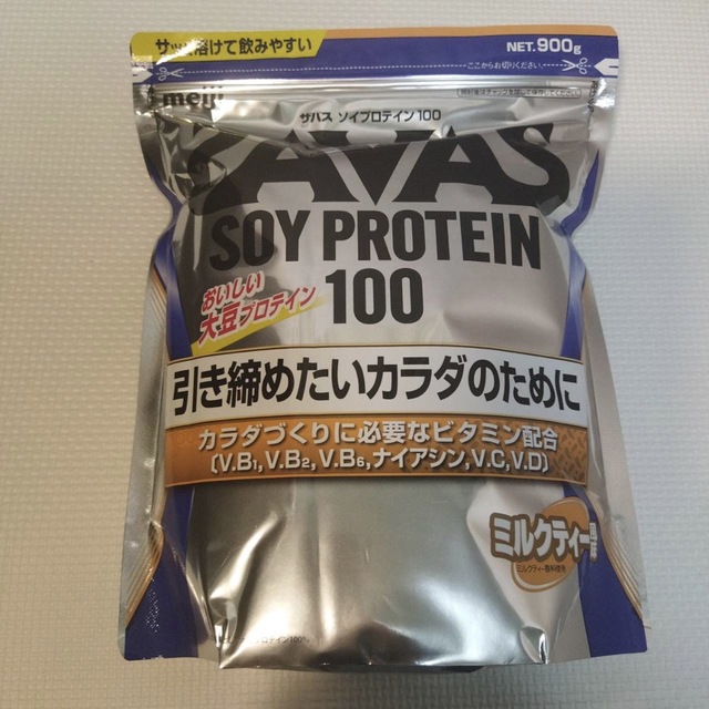 SAVAS - 明治 ザバス(SAVAS) ソイプロテイン100 ミルクティー風味 900g