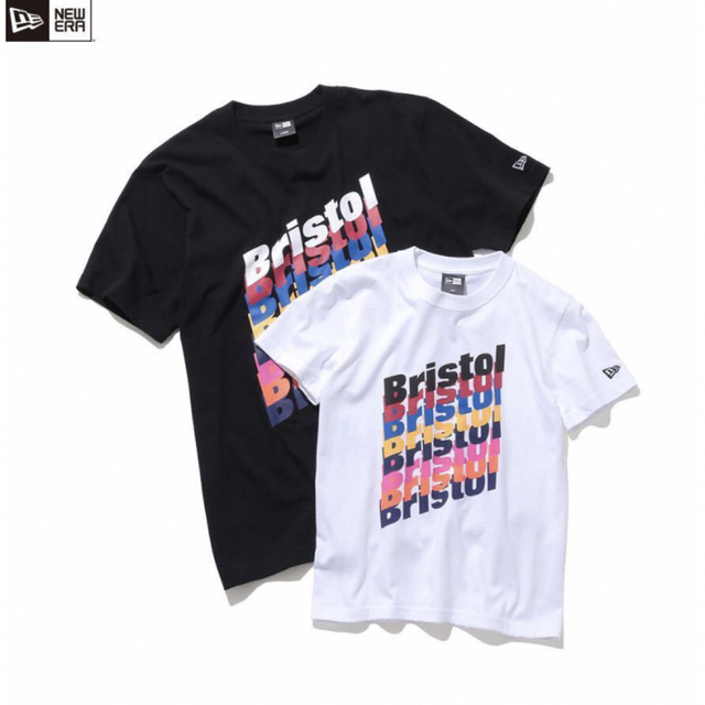 F.C.R.B.(エフシーアールビー)のFCRB NEW ERA TEE BLACK LARGE SIZE メンズのトップス(Tシャツ/カットソー(半袖/袖なし))の商品写真